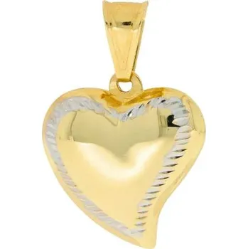 Přívěsek Zlato-klenoty.cz Zlaté srdíčko žlutá