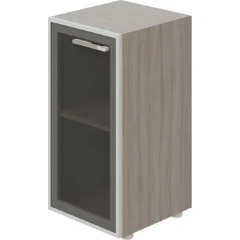 Kancelářská sestava Lenza Skříň dveře - sklo, 39,9x42,5x80