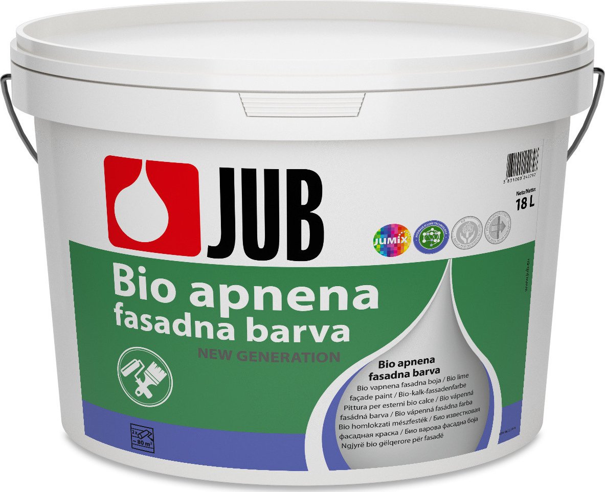 JUB Bio vápenná fasádní barva 18l