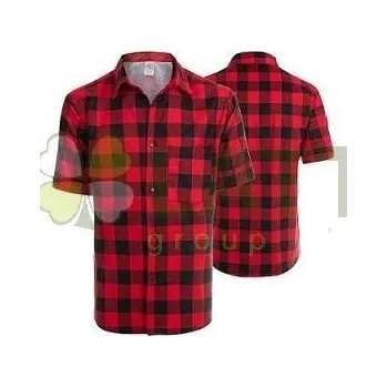 pracovní tričko Košile flanelová Procera - červená S