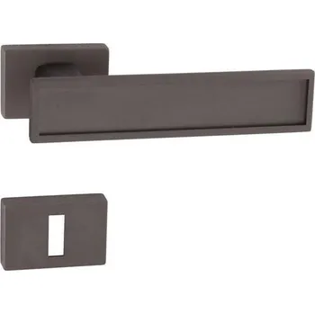 Dveřní kování TI - LINHA 3 Vario - RT 3039RT rozety PZ, klika/klika T - Titan (141)