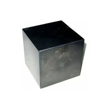 Šungitová krychle leštěná 6x6 cm