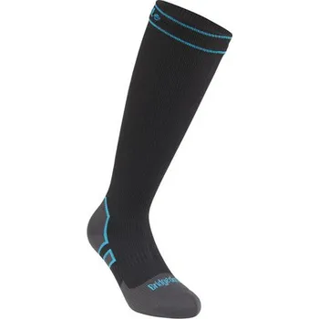 Pánské ponožky Bridgedale Storm Sock MW Knee nepromokavé ponožky 845 black - S (3-5,5) EU 36-39 / 22-24,5 cm + Doprava zdarma
