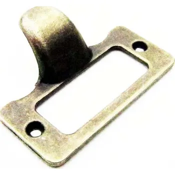 Úchytka na šuplík se jmenovkou - Antique 47 x 35 mm