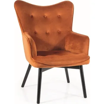 Křeslo Křeslo skořicová CARMEN VELVET