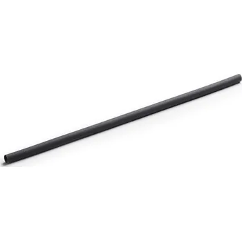 Přírodní minerální brčko EURO STRAWS Basic 6x230mm, Charcoal Black, 200ks, jednotlivě baleny