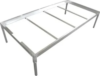 Growmarket Ocelový stůl pro EBB vany 2 x 1 m