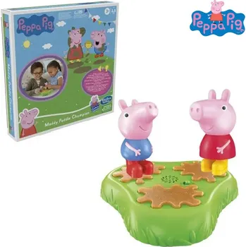 Desková hra Společenská hra Peppa Pig - Šampion v skákání v blátě