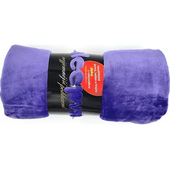 deka SVITAP Deka SLEEP WELL mikrovlákno krátký vlas - fialová 150x200cm