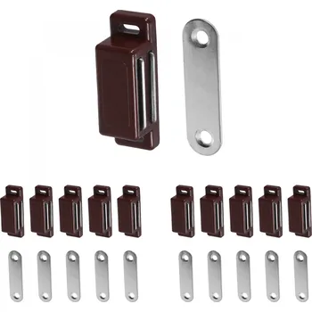 Onpira Magnetická nábytková západka [10ks] Barva: Hnědá