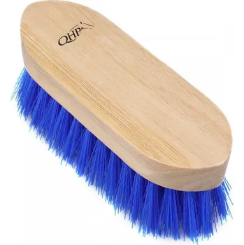 Čištění pro koně Q-essentials Kartáč na čištění Q-essentials, cobalt blue
