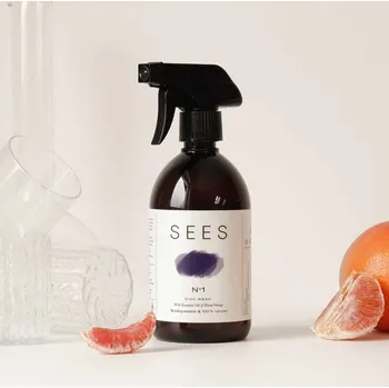 Mycí prostředek SEES Sprej na mytí nádobí SEES 500ml, červený pomeranč