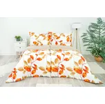 Ložní povlečení bavlněné Stanex Podzim (LS239), 140 x 220 + 90 x 70, Zip