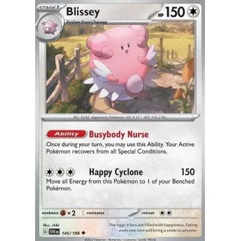 Sběratelská karetní hra Pokémon SV1en 145/198 Blissey - Scarlet & Violet Stav: Near Mint, Verze: NORMAL