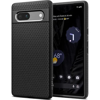 Telefonní příslušenství Kryt na mobil Spigen Liquid Air Black Google Pixel 7a