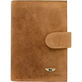 Peněženka Peněženka Peterson PTN 324Z 2-1-5 - koňak