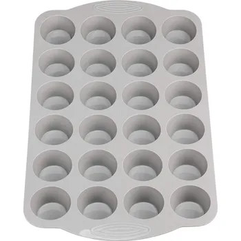 Forma na pečení Silikonová forma na mini muffiny, pro 24 ks - Backefix (Forma na 24 mini muffinů, silikonová - Backefix)