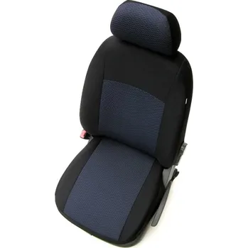 Potah sedadla BP autopotahy Autopotahy Ford Transit (2006 - 2013) 3 místná verze - Exclusive Quality - černo / modré