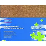 Samolepící tabule DONAU 58x46cm, hnědý korek, samolepící povrch