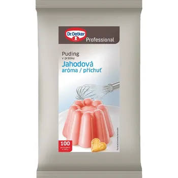 Jahodový puding bezlepkový 1 kg Dr.Oetker