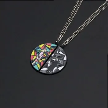 Náhrdelník náhrdelník přátelství Wednesday Enid varianta 1