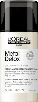 Vlasová regenerace L'Oréal Metal Detox High Protection Cream 100 ml