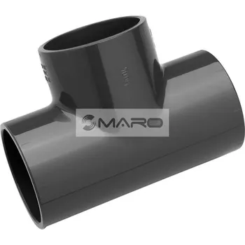 Instalatérský materiál Plimat T-kus 90° PVC-U lepení 20 mm, 50216020