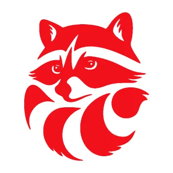 Samolepící dekorace SAMOLEPKA Mýval 001 levá (10 - červená) NA AUTO, NÁLEPKA, FÓLIE, POLEP, TUNING, VLASTNÍ TEXT, TISK, AUTOSAMOLEPKY.cz, POLEPY, OBRÁZEK, LOGO, SAMOLEPKY