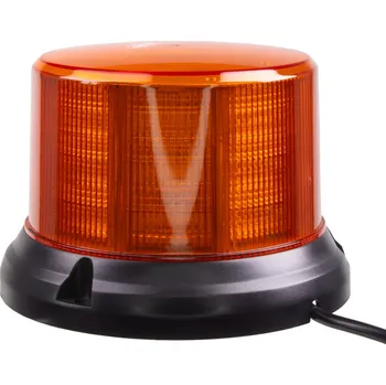 Maják LED maják, 12-24V, 96x0,5W, oranžový, pevná montáž, ECE R65 R10