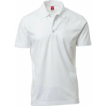 Pánská móda PAYPER AMALFI Polo triko ZERZEJ hladké 175g bílé - bílá M