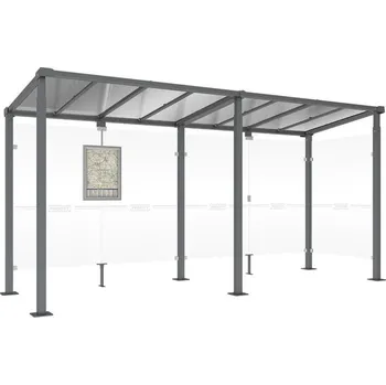 Městské kolo Autobusová zastávka MILANO se dvěma bočnicemi 5000 mm + doprava zdarma