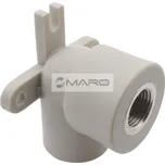 FV-Plast Koleno PPR nástěnné s kovovým závitem vnitřním 16 x 1/2", AA219016012