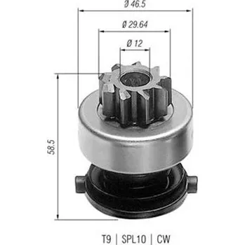 Autoelektrika Pastorek, startér MAGNETI MARELLI MMAAMB0136