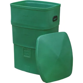box na krmivo Víceúčelová nádoba s víkem La GÉE 200 l plastová PE zelená zásobník na krmivo, granule