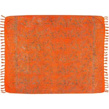 Šátek Šátek sarong Ještěrky oranžový