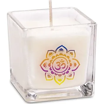 Svíčka Ekologická svíčka OHM s vůní -Jasmín a pižmo