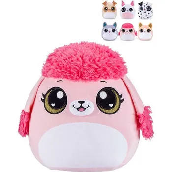 plyšák EP line PLYŠ Coco Squishies zvířátko pes mačkací 6 druhů (plyšová hračka)