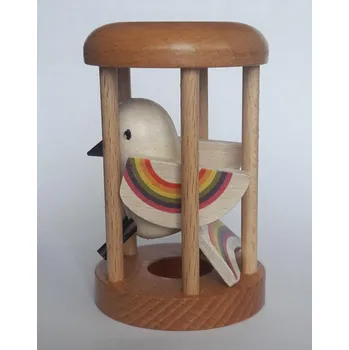 Hlavolam Pták v kleci duha