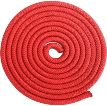 Švihadlo Gymnastické bavlněné švihadlo Sedco 3m Barva: Červená