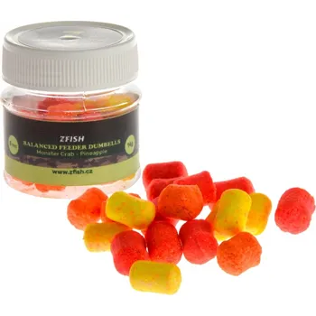 Zfish Balanced Feeder Dumbells 8mm - Strawberry-Banana