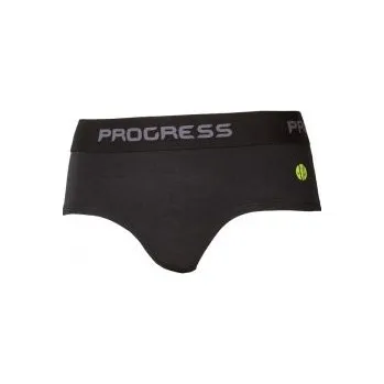 Dámské termo spodní prádlo PROGRESS E KLHZ černá S; Černá kalhotky