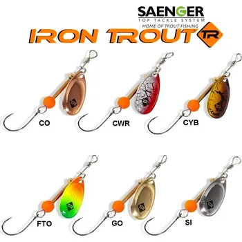 Saenger rotační třpytka Iron Trout Spinner 3,0 g barva: FTO