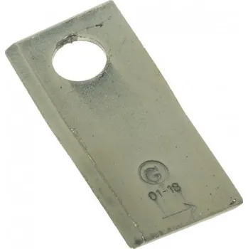 Žací nůž diskový pravý 108x49x3 Fi 21 Famarol Z-157 5157000200 GRANIT 48565