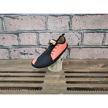 Dámská obuv Barefoot Pegres BF33 kožené tenisky lososová Velikost: 40