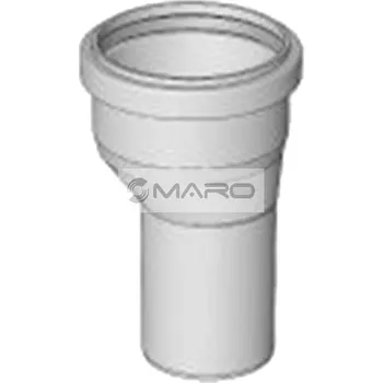 Kotel Brilon Serio Redukce odkouření excentrická 80/110 mm, hrdlo 110 mm, 52105512