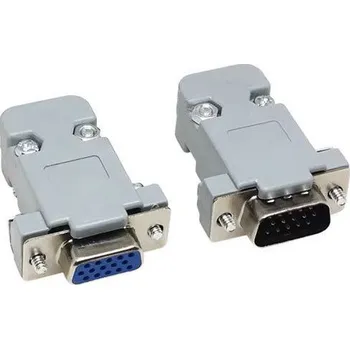 Vývojová deska DB15 konektor 3řadový - sada samec a samice