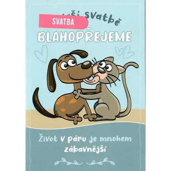 Nekupto Přání k svatbě K vaší svatbě blahopřejeme 115 x 170 mm