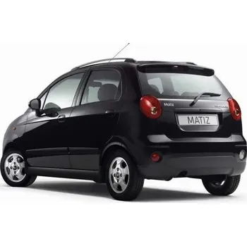 Auto-moto Příčníky Modula Oval Bar Open Rail Black Chevrolet Matiz 2005-2009 s podélníky