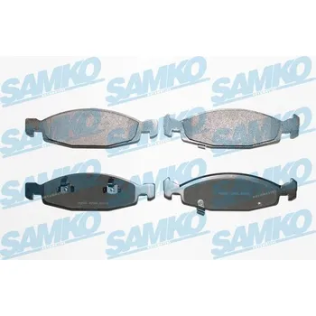 Brzdová destička Sada brzdových destiček, kotoučová brzda SAMKO 5SP840