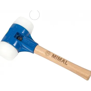 Kladivo Gumová palice MIMAL 3,2kg MB07 nylon+nylon (Vhodné na obrubníky,dlažbu nebo elektrikářské práce)